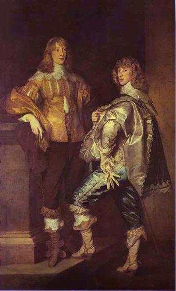 Anthony Van Dyck Portrait of Lord John Stuart and his brother Lord Bernard Stuart